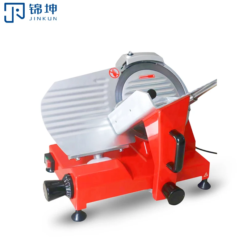 

8-дюймовая (220 мм) коммерческая промышленная полуавтоматическая профессиональная машина для обработки мяса, слайсер для мяса, новое состояние