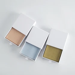 5pcs Bulk White Paper Drawer Boxes Microfiber Gift Pouches Jewelry Cosmetic Packaging Box Case Wedding Party Favors Suede Bag