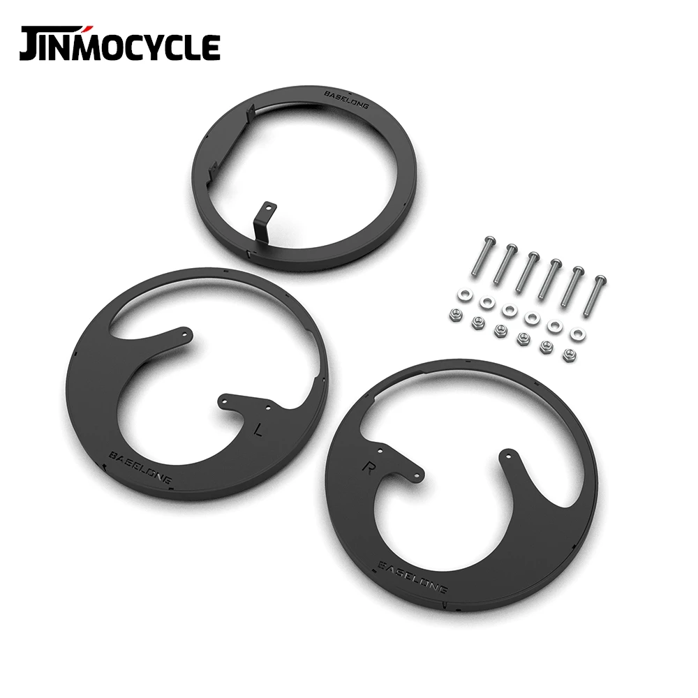 For Can-Am Ryker All Models SPORT 900 2019-2023 Motorcycle Accessories Wheel Ring DIY Kits LEDs Ring Lights Powdercoated Circle