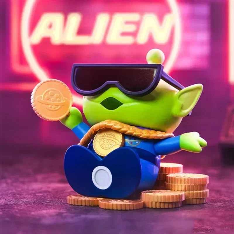 

POP MART Disney Pixar Alien Immersive Experience Series Blind Box Mystery Box Kawaii Ornaments Figurines Desktop Decoration Cute