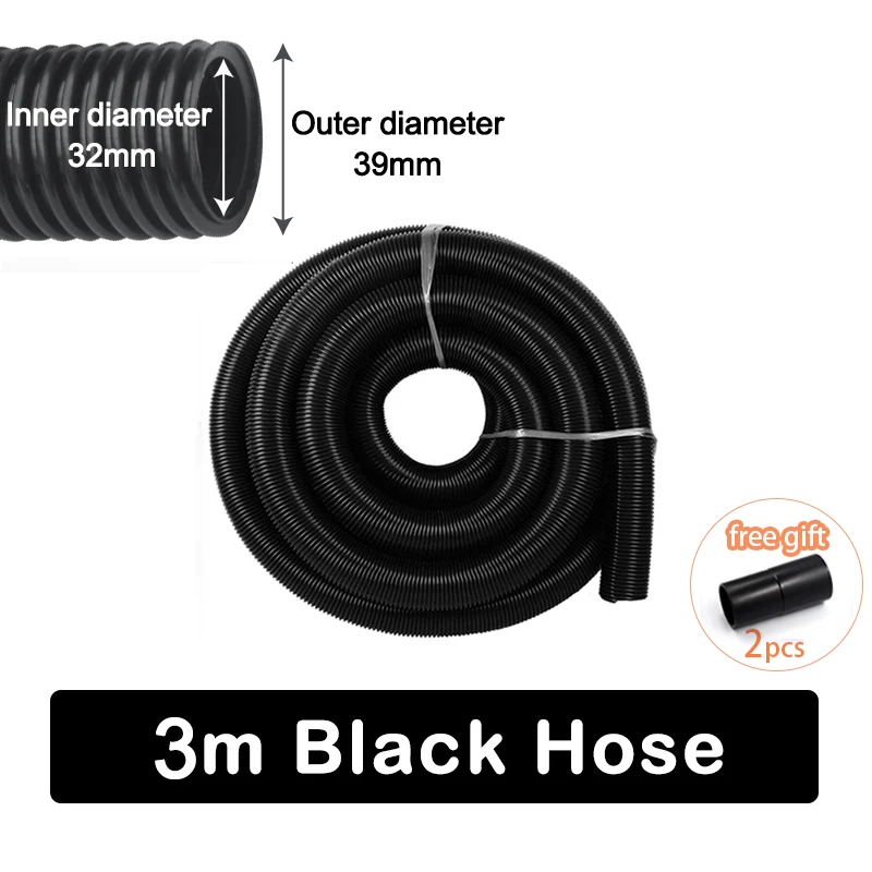 Slang Voor Stofzuiger Binnendiameter 32/38/40/50mm Draad Slang Fabriek Balg Connector Voor stofzuiger Vacuüm Buis