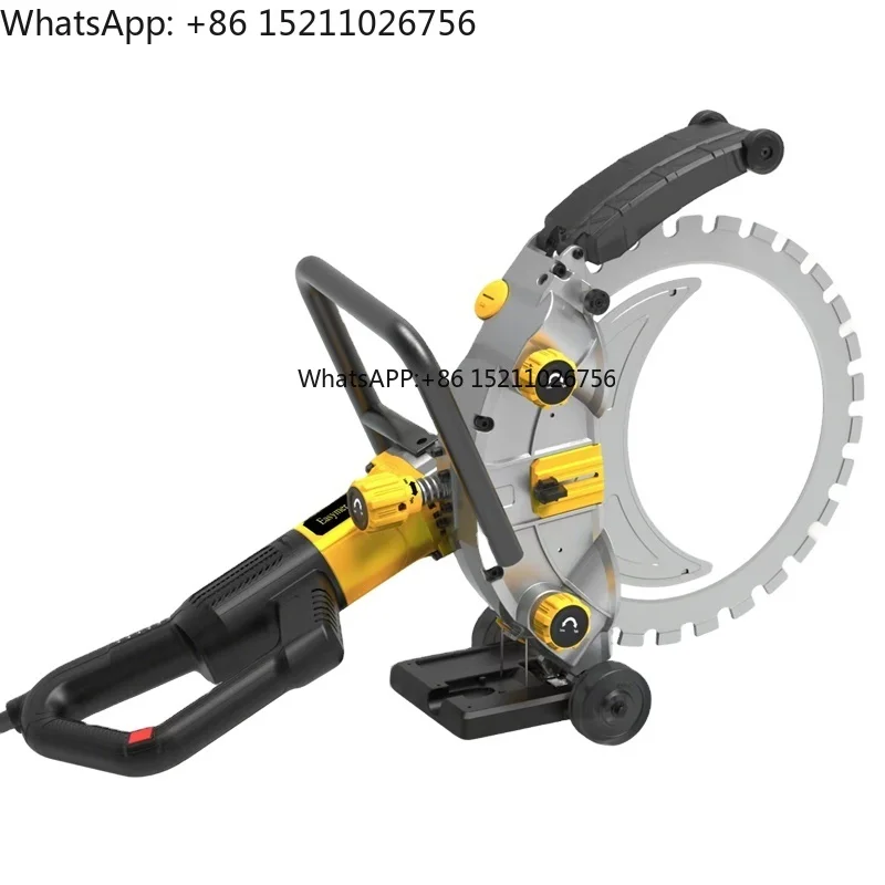 OEM Brushless Wall Ring Saw 230V Gear and Friction Drive Concrete Cutter 410mm Blade Concrete Cutting Machine