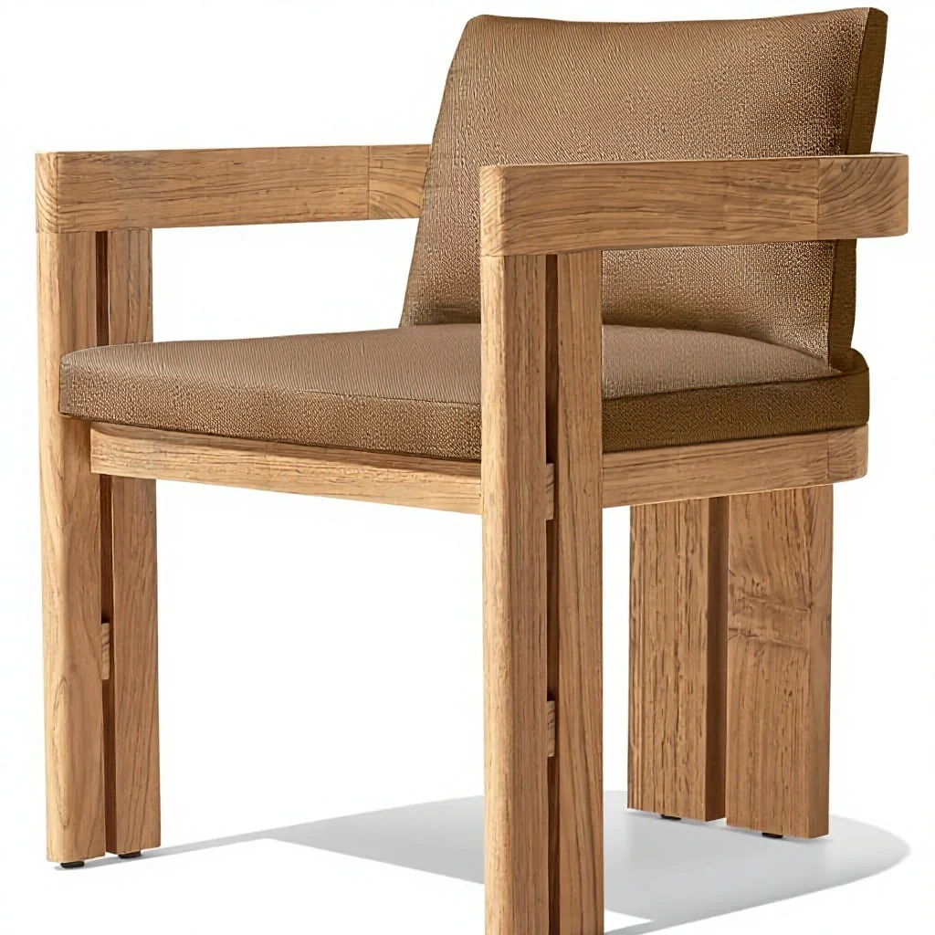 Modern solid wood customizable garden dining table furniture teak outdoor dining table set