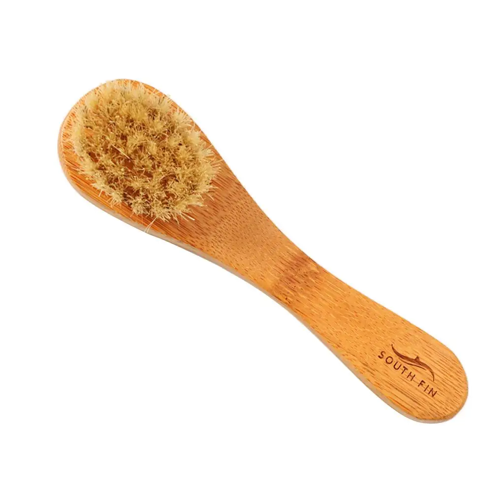 

Wooden Manual Cleansing Exfoliating Face Body Brush / Scrubber Exfoliation.