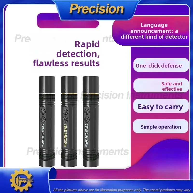 2026 Mini Camera Detector with Voice Alert Magnetic Locator Anti Spy Hidden Camera Finder 5 in 1 Security Device for Home