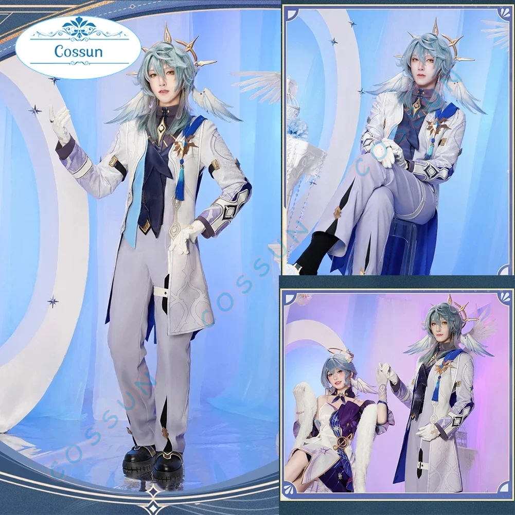 

Honkai: Star Rail Sunday Game Suit Gorgeous Handsome Uniform Cosplay Costume Halloween Party Role Play Outfit Men