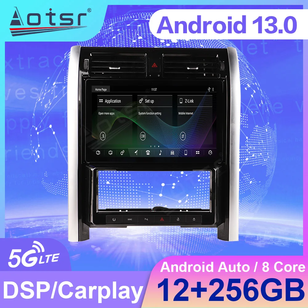 13.3 Inch  Android Car Radio For Land Rover Discovery 3 Touch Car ScreenNavigation Apple Carplay Car Radio DSP BT Multimedia