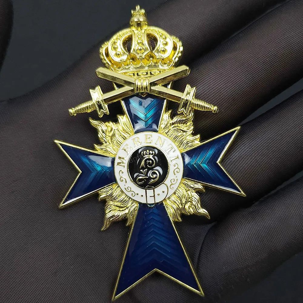 WW1 badge Second-class Bavarian Order Cross Medal Military Medal of Honor Ottoman Prussian Austro-Hungarian Period Medals