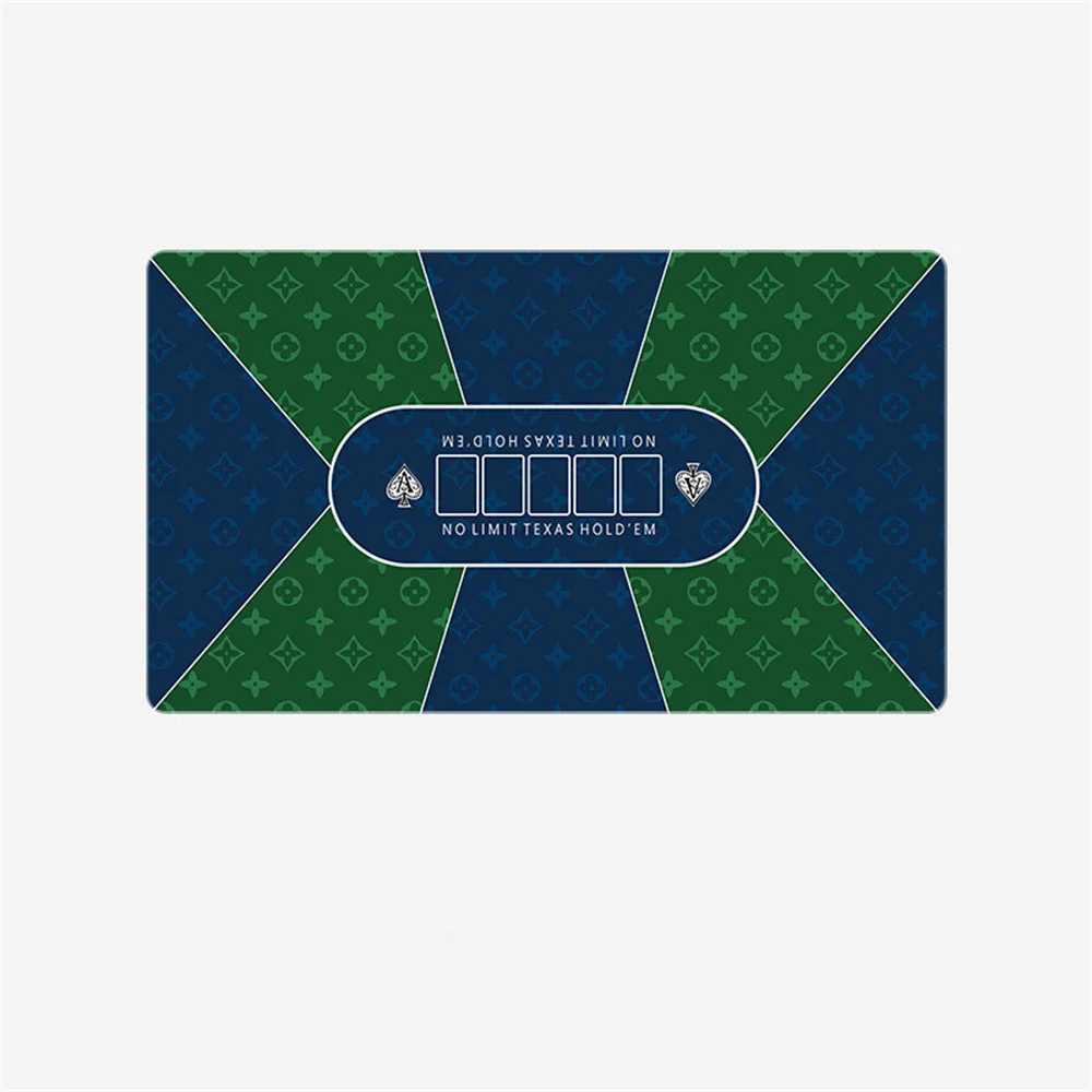 

Anti-Slip Rubber Tablecloth Texas Hold'em Poker Poker Table Mat Poker Mat Rubber Table Top Layout For Game Table Gaming Mat