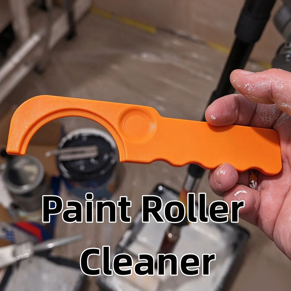 Scraper Tools Multi-Functional Scrapers Made Of Durable Plastic Run Along The Length Of Paint Roller After Painting To Clean