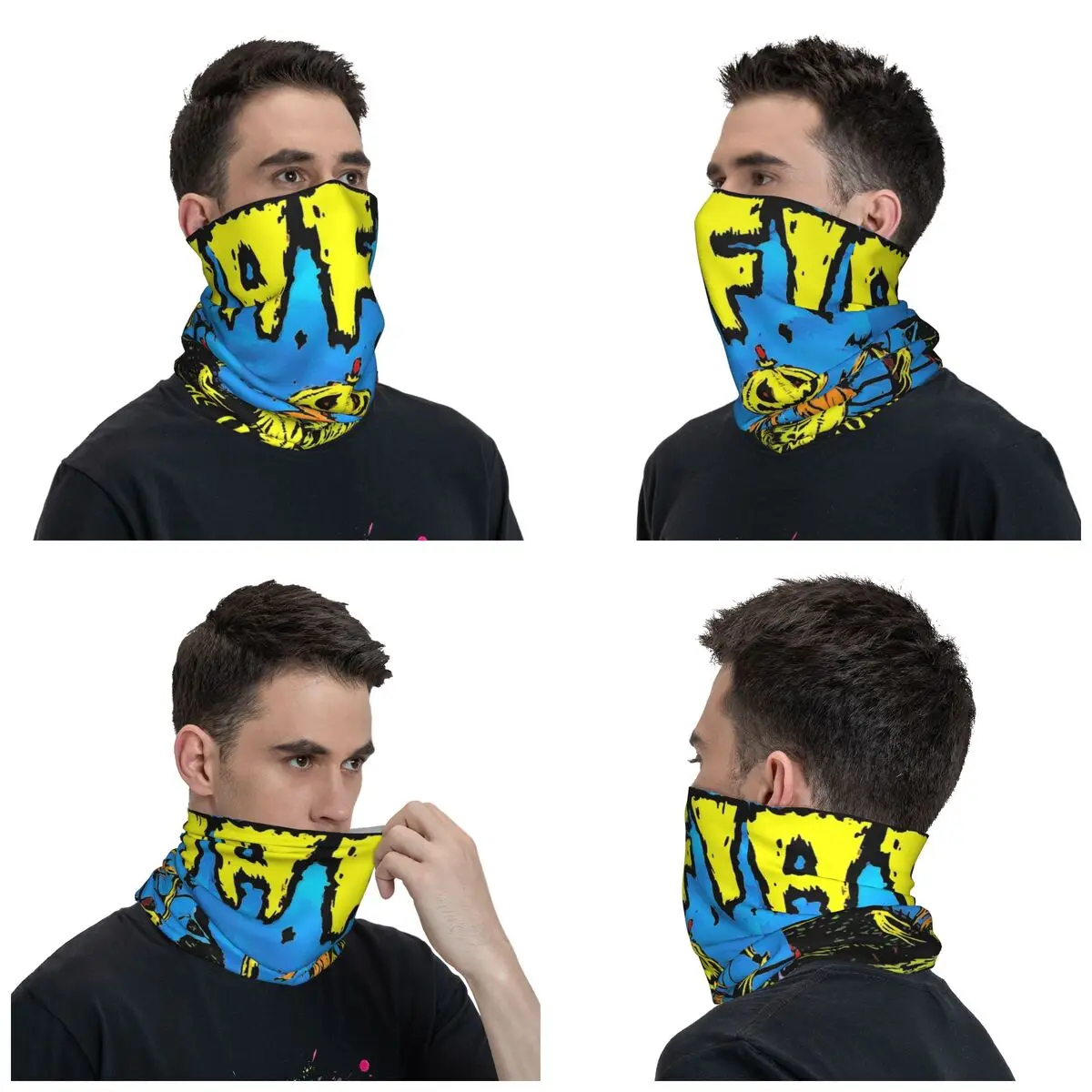 Afi Band Bandana leher Gaiter dicetak Balaclava masker syal multifungsi bersepeda berkendara untuk pria wanita dewasa semua musim