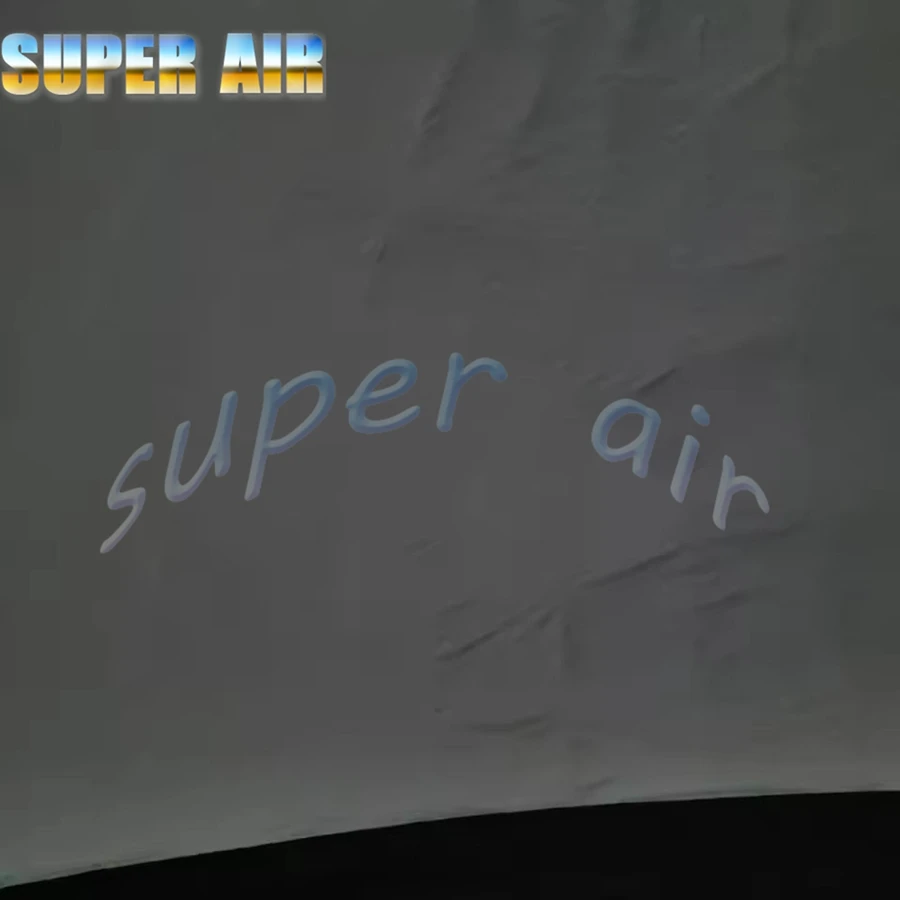 Anpassbare Premium-graue Farbe, heißer Verkauf, aufblasbares Kuppel-Planetarium, aufblasbares Projektionskuppelzelt