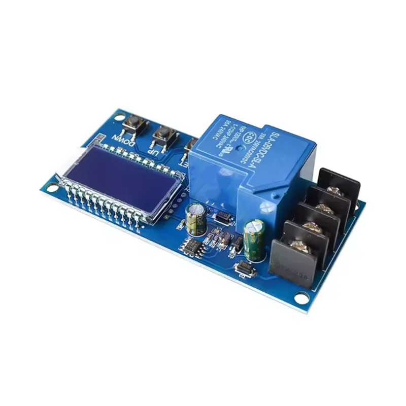 XY-L30A NC Battery Charging Control Module Digital Full Power Off Overcharge Protection Switch 6-60 V with LCD Display