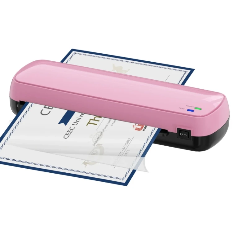 Portable LM2001 A4 Size Laminator, Fast Preheat Smooth No Bubble Speed Laminator Hot Laminator