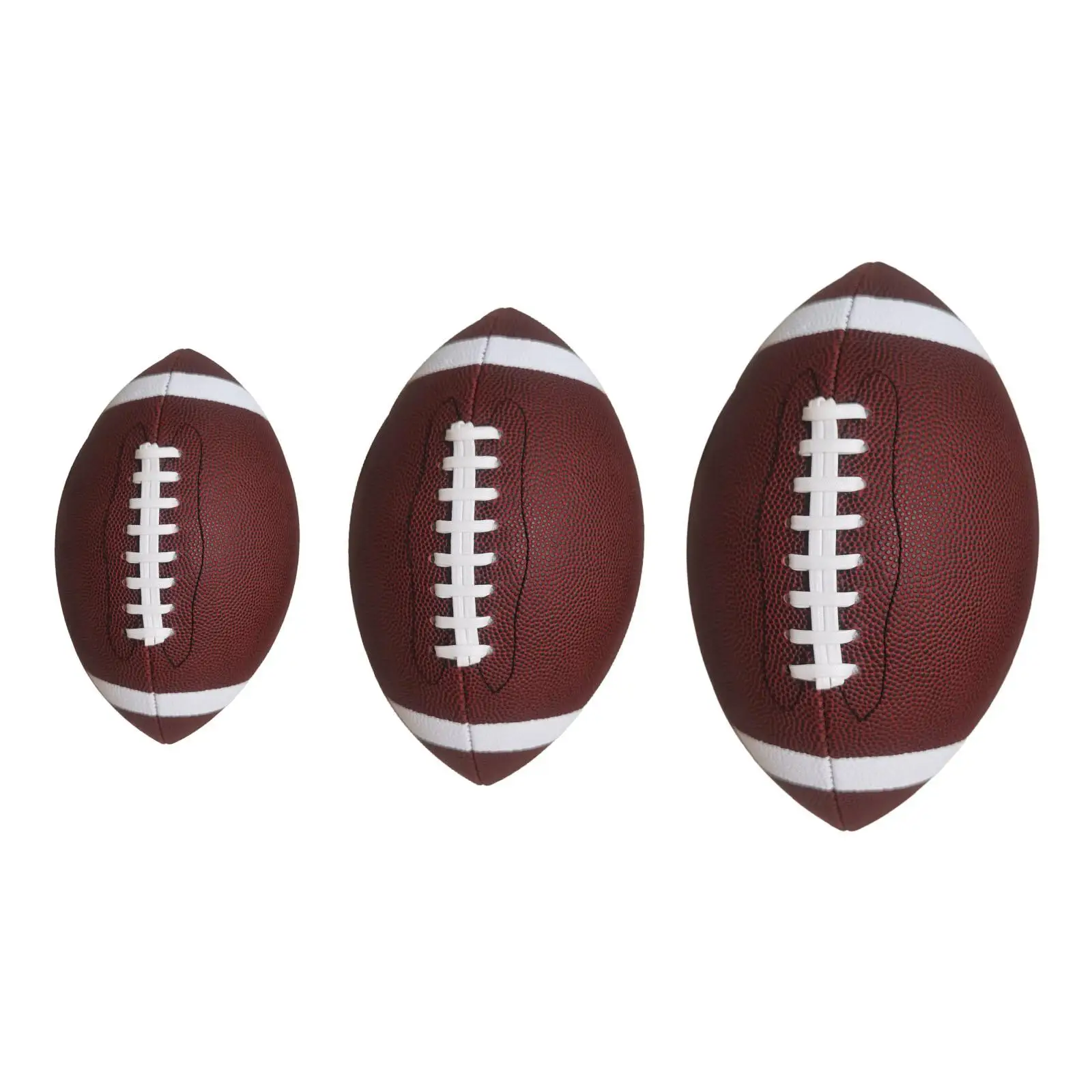 Football americano Football ufficiale allenamento portatile comodo pallone da competizione Standard pallone da Rugby per giochi sport Indoor