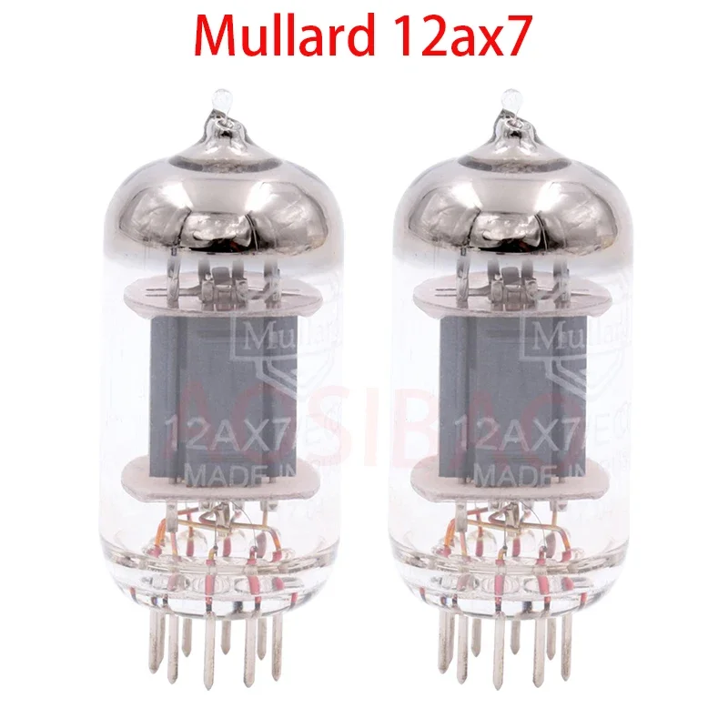 Mullard 12ax7 12au7 12at7 Vacuum Tube Precision Matching Valve Replacement ECC83 ECC82 ECC81 Electronic Tube For Amplifie