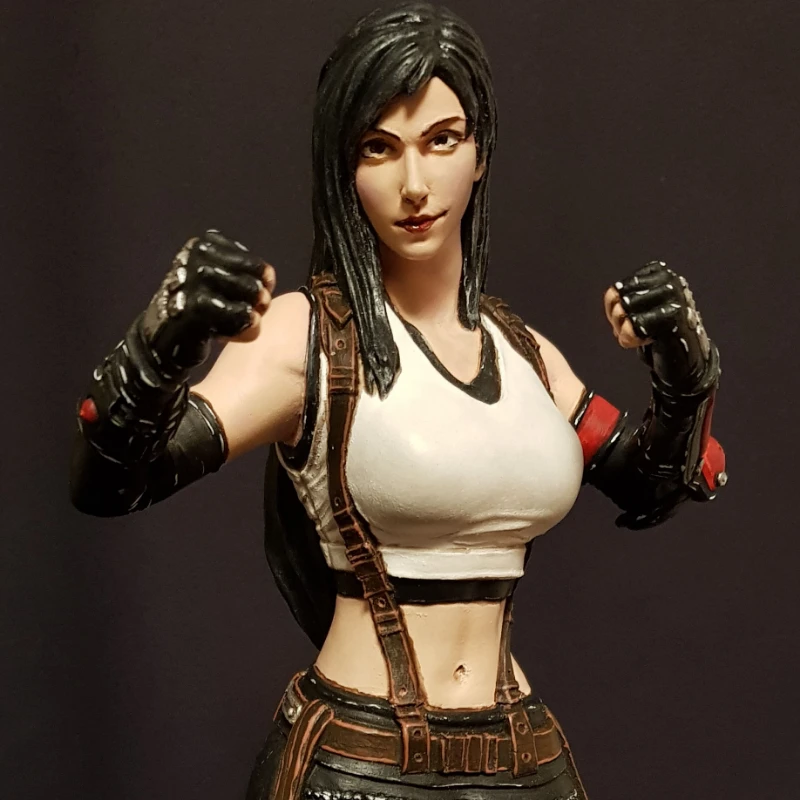 

1/24 Scale Resin Figure Model Kit Female warrior Battle tifa Unassembled and Unpainted 3D printing DIY toy 074