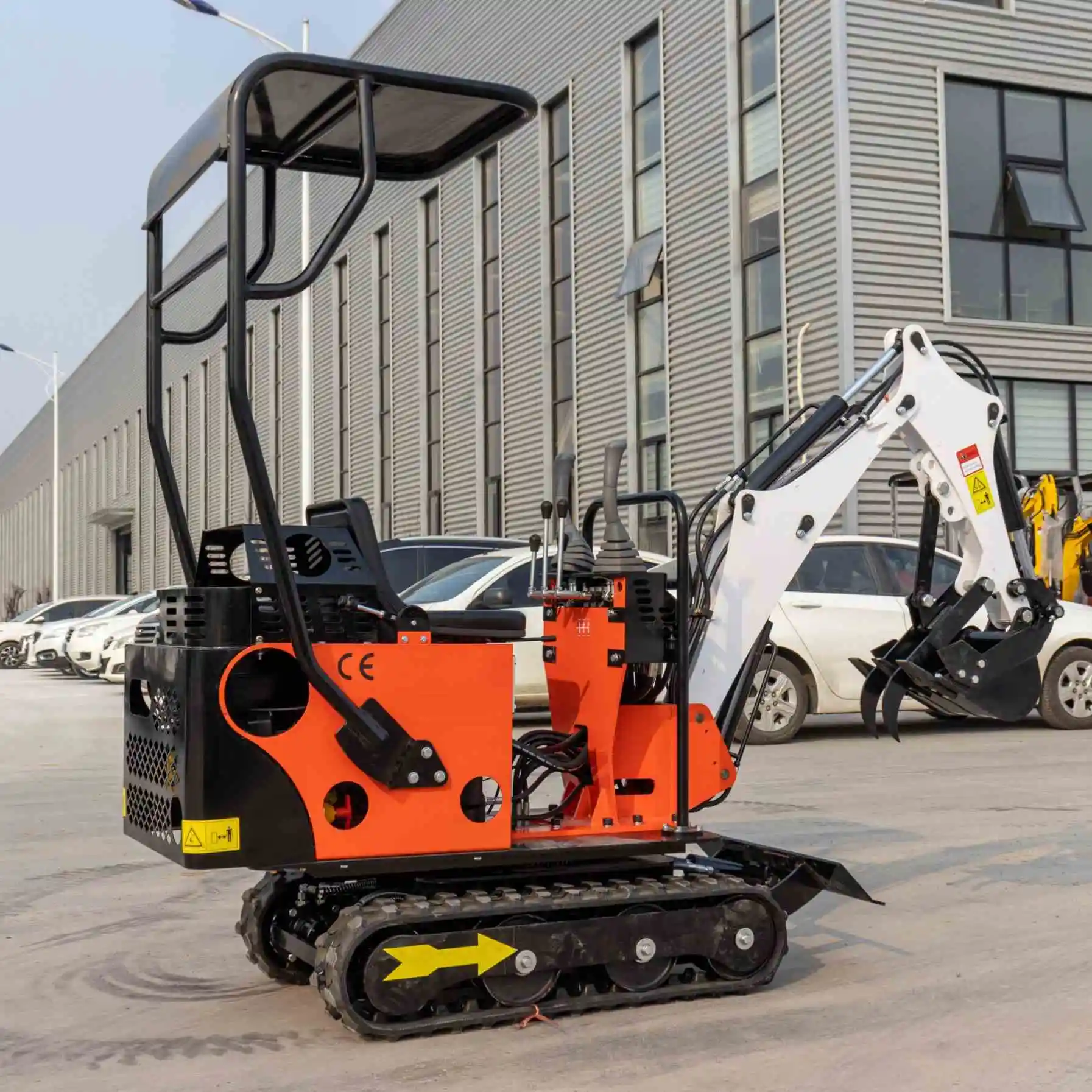 800Kg Bagger Mini Excavator 0.8TON  Microbagger Made In China With CE/ISO Certification