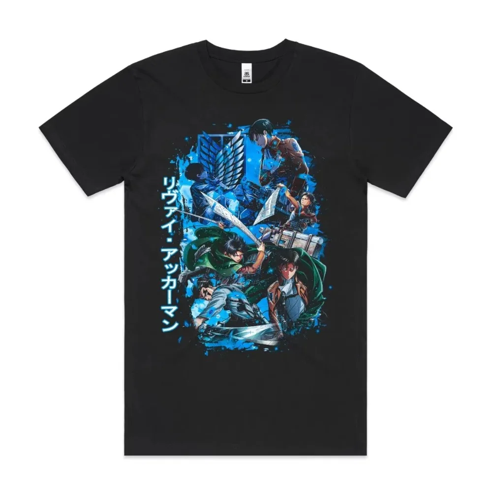 

Men's New Attack on Titan V15 T-shirt Anime Tee AS Colour Graphic Short Sleeve Shirt Unisex Men Women Summer New Y2k Cotton Tee