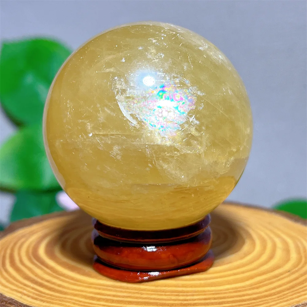 

Crystal Natural Calcite Sphere Ball Stone Quartz Minerals Energy Feng Shui Healing Living Reiki Home Decoration+Stand