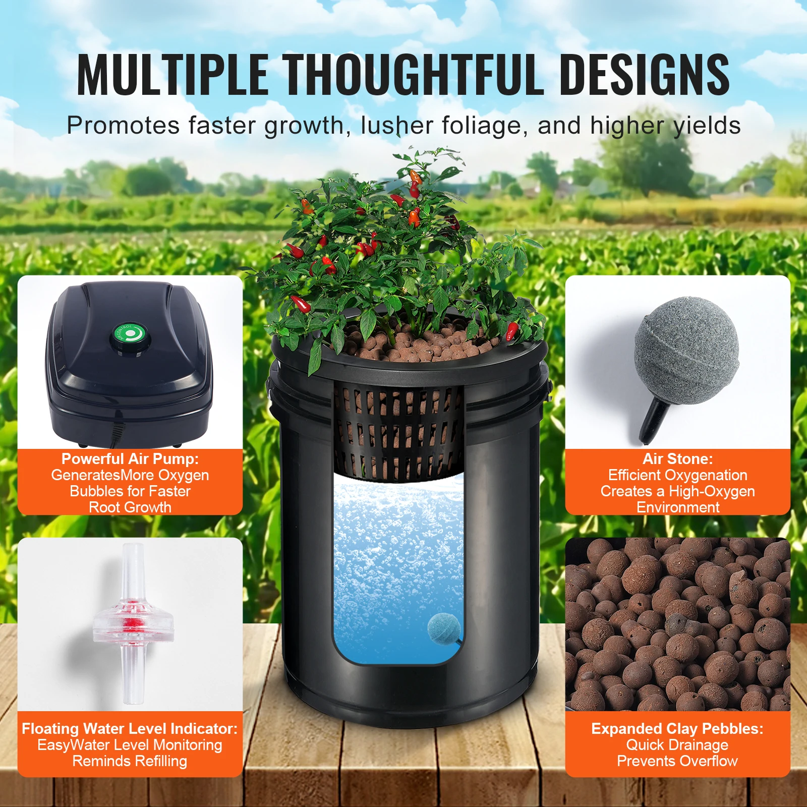 Sistema di coltivazione idropo - Deep Water Culture Kit recensione e prezzo