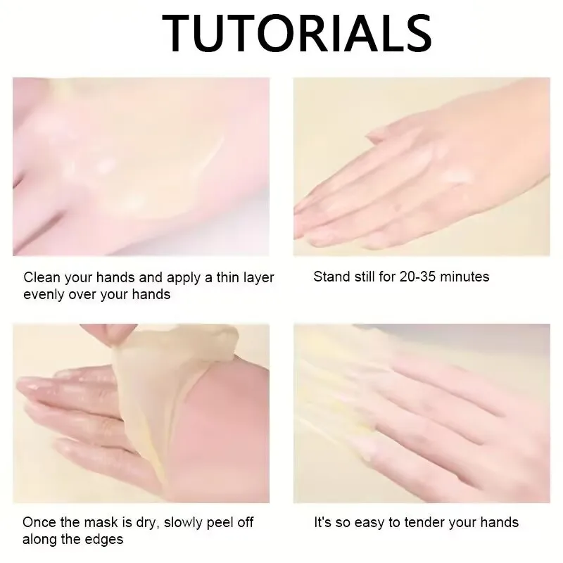 

Восковая маска для рук и ног с витамином С и куркумой, смягчающая кожу, нежно очищающая, придающая сияние коже рук.