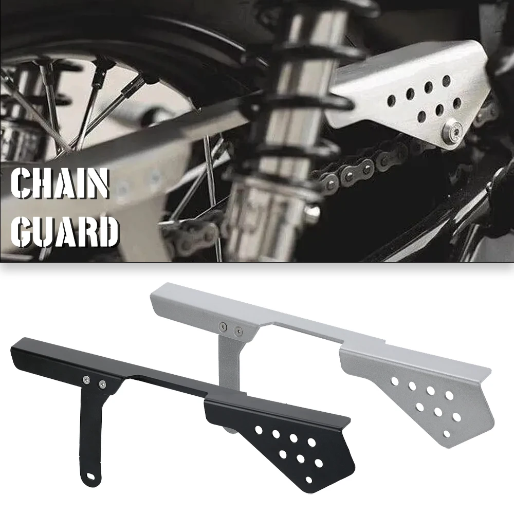 For Bonneville T100 T120 2016-2024 Motorcycle Chain Guard Protctor Cover For Street Scrambler 900 / ABS 2017-2019 2020 2021 2022