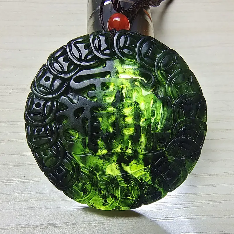 

Natural Medicine King Stone Pendant, Men's and Women's Fashion Necklace Jewelry