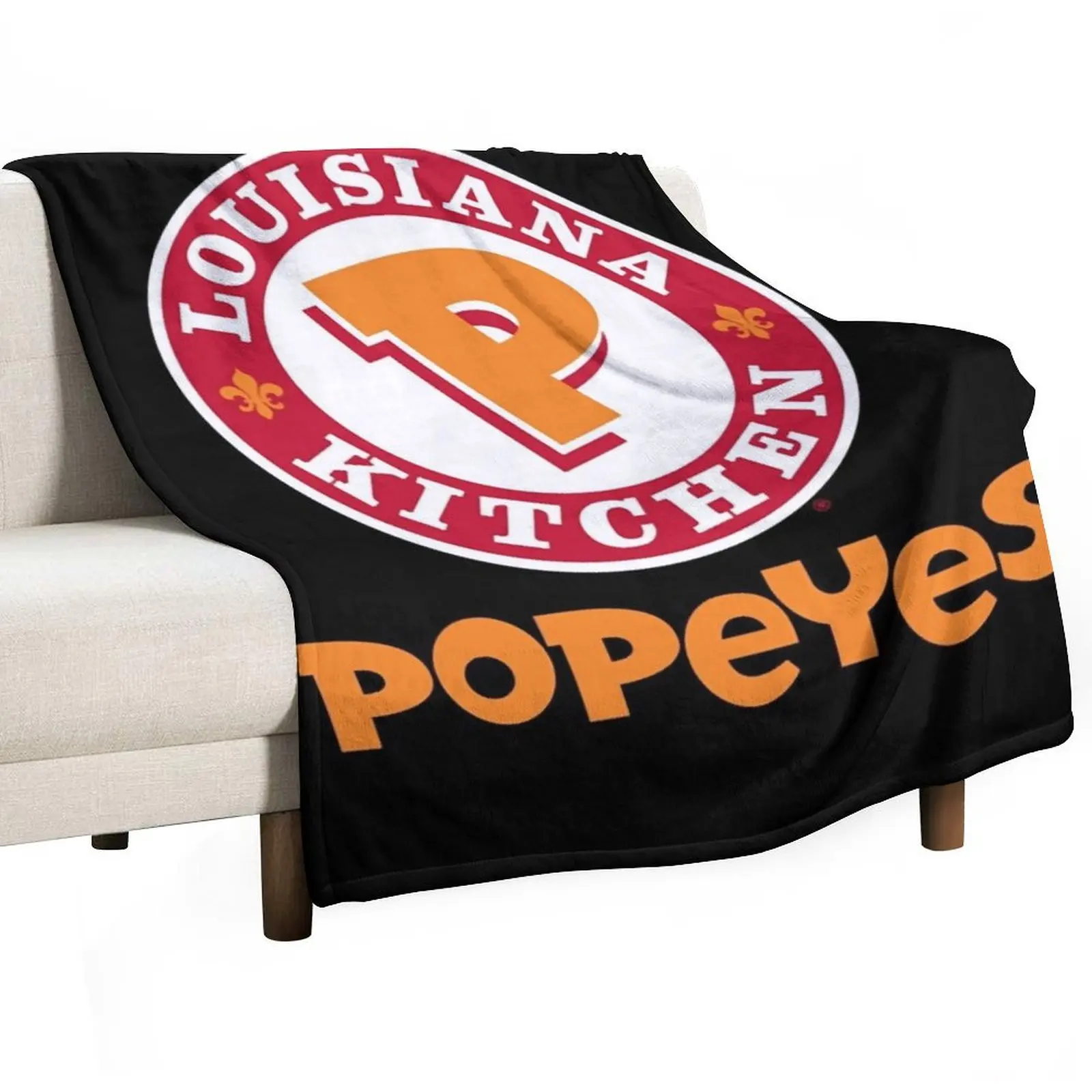 Popeyes Logo Classic Throw Blanket Decoratives manga For Sofa Thin Luxury Thicken Blankets