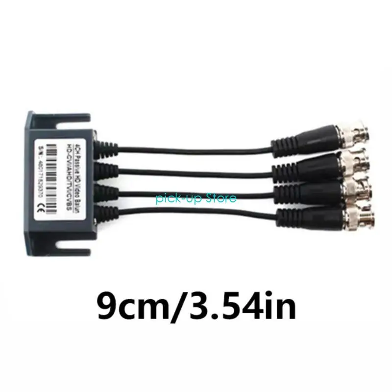 Q5WA CCTV 카메라 네트워킹을위한 신뢰할 수있는 4 채널 BNC 신호 증폭기 송신기