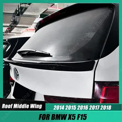 Tail Wing For BMW X5 F15 Rear Roof Spoiler Middle Wing Lip Bodykits Tuning Decoration Accessories 2014 2015 2016 2017 2018