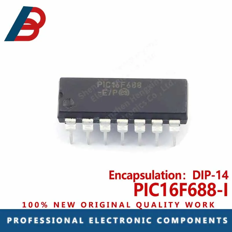 

5pcs PIC16F688-I package DIP-14 microcontroller chip