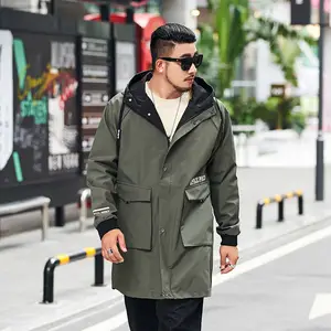 Long Trench Coats For Men 8xl Men s Clothing AliExpress