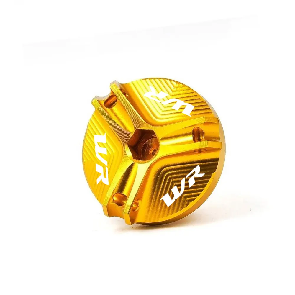 Motorcycle Engine Oil Filler Cap Oil Plug Cover For YAMAHA WR WR125X WR125R WR200 WR250 F WR250R WR250X WR250Z WR426F WR450F
