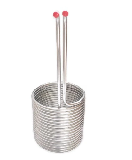 

304 Material Stainless Steel Beer Cooling Coil Rapid Cooling