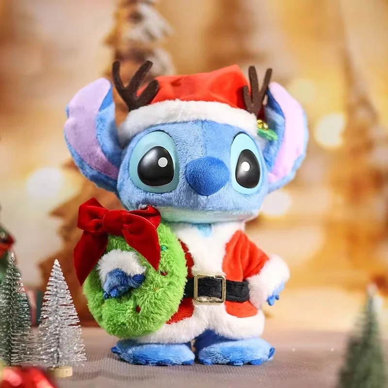 Disney Stitch Christmas Limited Edition Garage Kit Cartoon Model Doll Cute Ornament Birthday Gift Christmas Gift New Year Gift