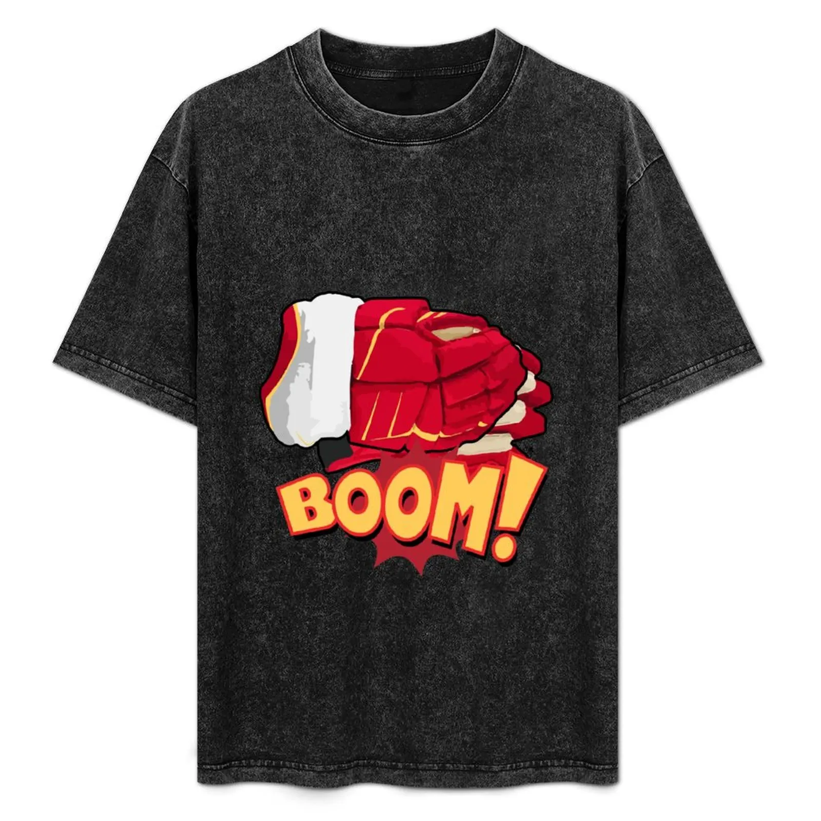 ¡BOOM! Camiseta Rasmus de algodón suave con estampado