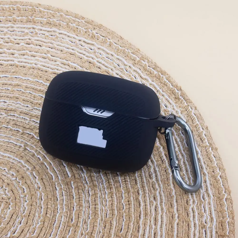 Étui de protection pour écouteurs, étanche à la poussière, étui de téléphone de sauna en silicone avec document solide sans fil