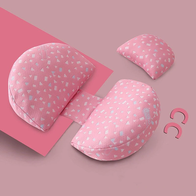 

Bamboo Fiber Fabric Pregnant Women Side Sleep Pillow Four Seasons Universal Waist Protect Pillow Belly Support Pregnancy Pillow