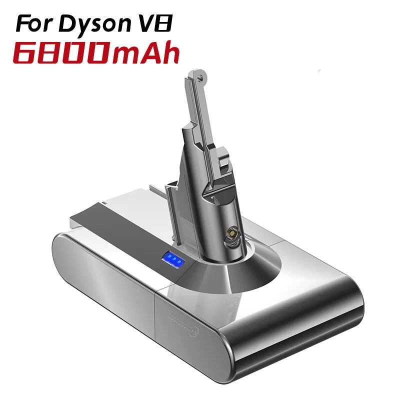 

Сменная батарея Dyson V8, 6800 мАч, 21,6 в, литиевая батарея для абсолютного беспроводного ручного пылесоса Dyson V8, пушистый пылесос