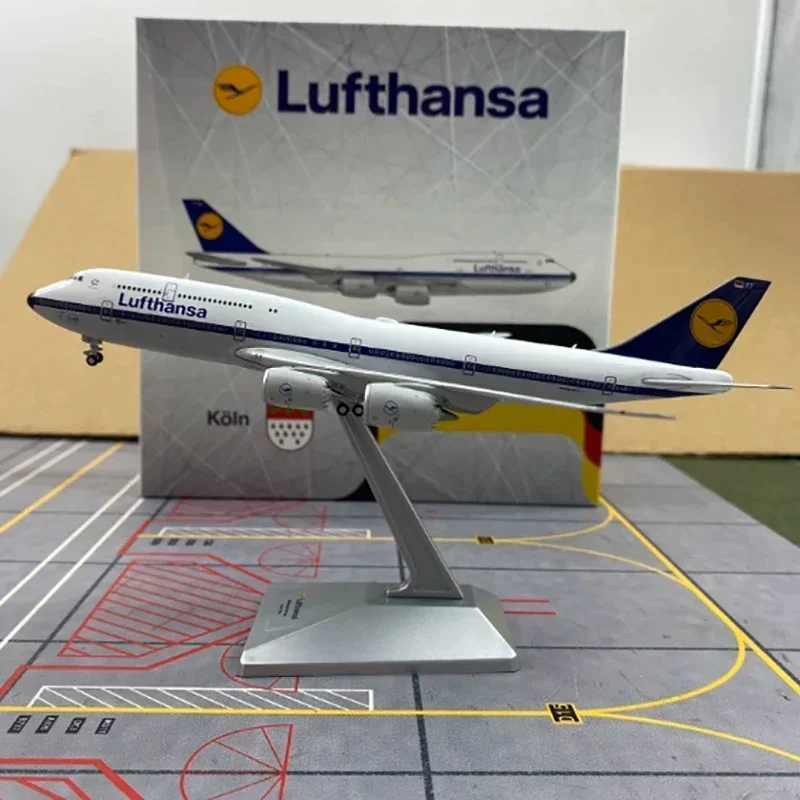 1/400 Scale Airplane Model Toy B747-8 Aircraft Lufthansa D-ABYT D-ABYA Diecast Metal Alloy Plane Model Toy For Collection