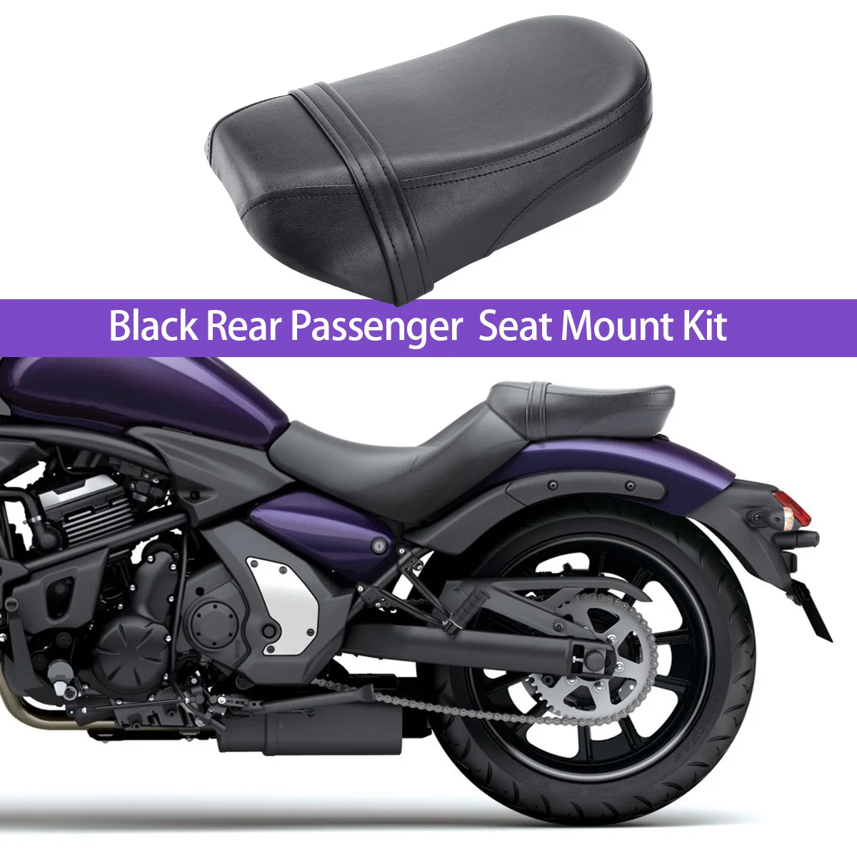 S650 motocykl Seat brašna Seat polštářek ovladač cestující Seat polštářek pro kawasaki vulkánci S 650 VN650 2015-2022