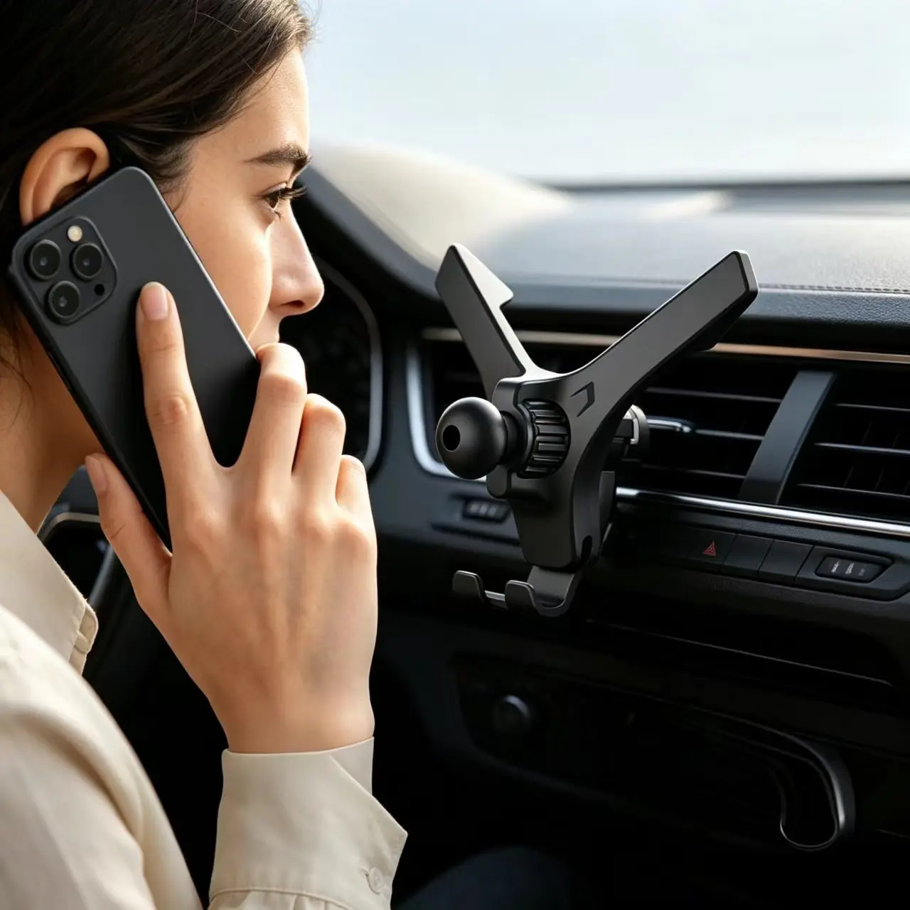 Soporte Magnético para Teléfono de Coche, Accesorios para Consola Central, Soporte de Gravedad para Navegación en el Tablero