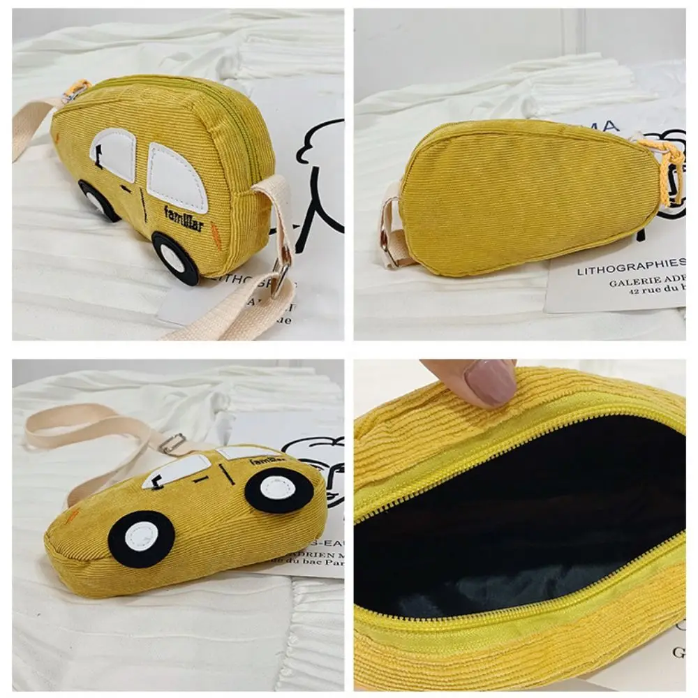 Bolso de hombro de coche de dibujos animados a la moda, bolsos transpirables de poliéster para niños, bolso escolar ajustable para guardería para bebé, niña y niño