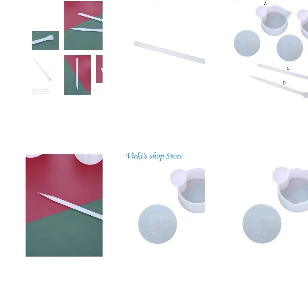 Mixing Resin Epoxy Liquid Paint Stir Stirring Rod Silicone Stirrer