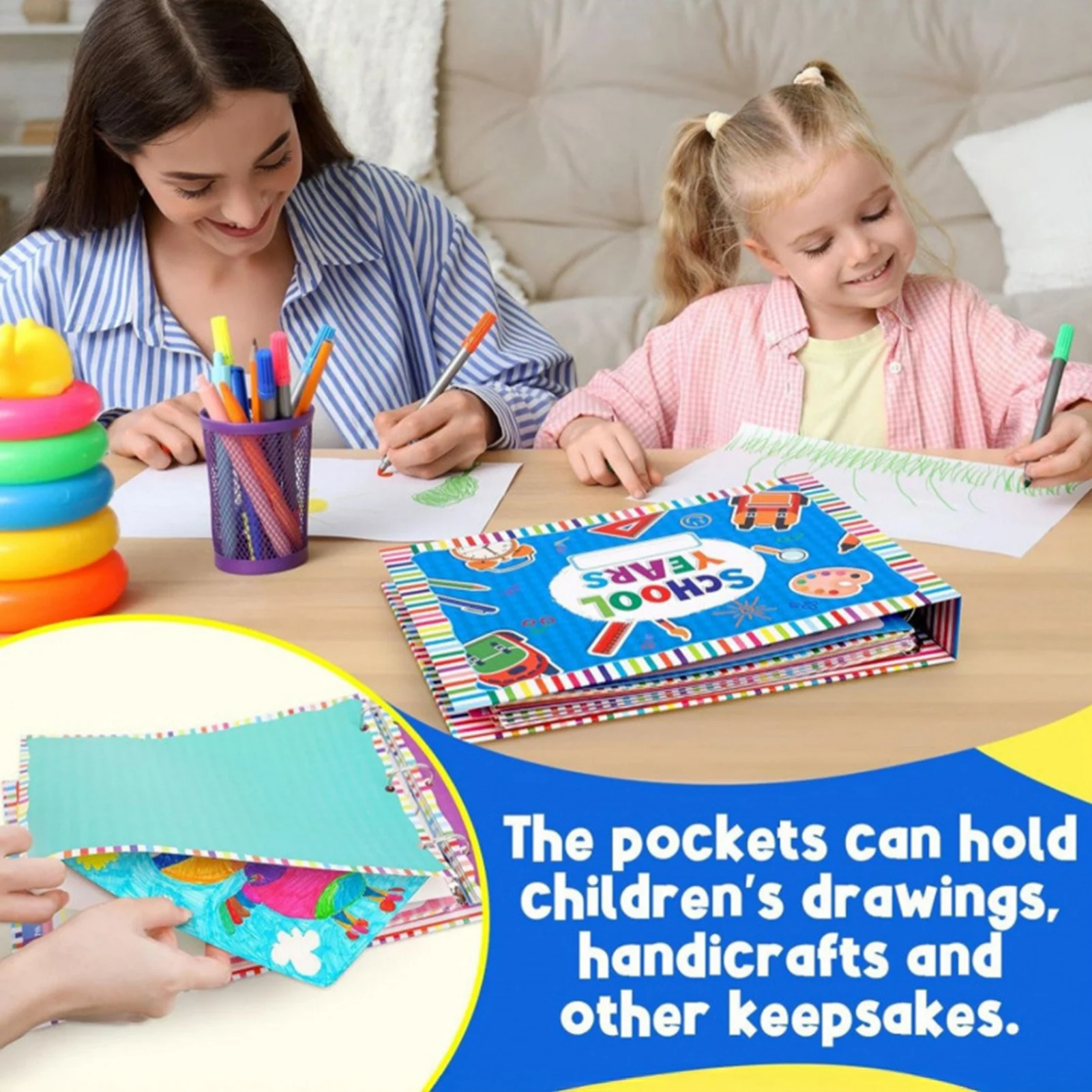 Album-de-recortes-para-recuerdos-escolares-cuaderno-de-tapa-dura-con-diseno-vintage-y-diseno-multifuncional