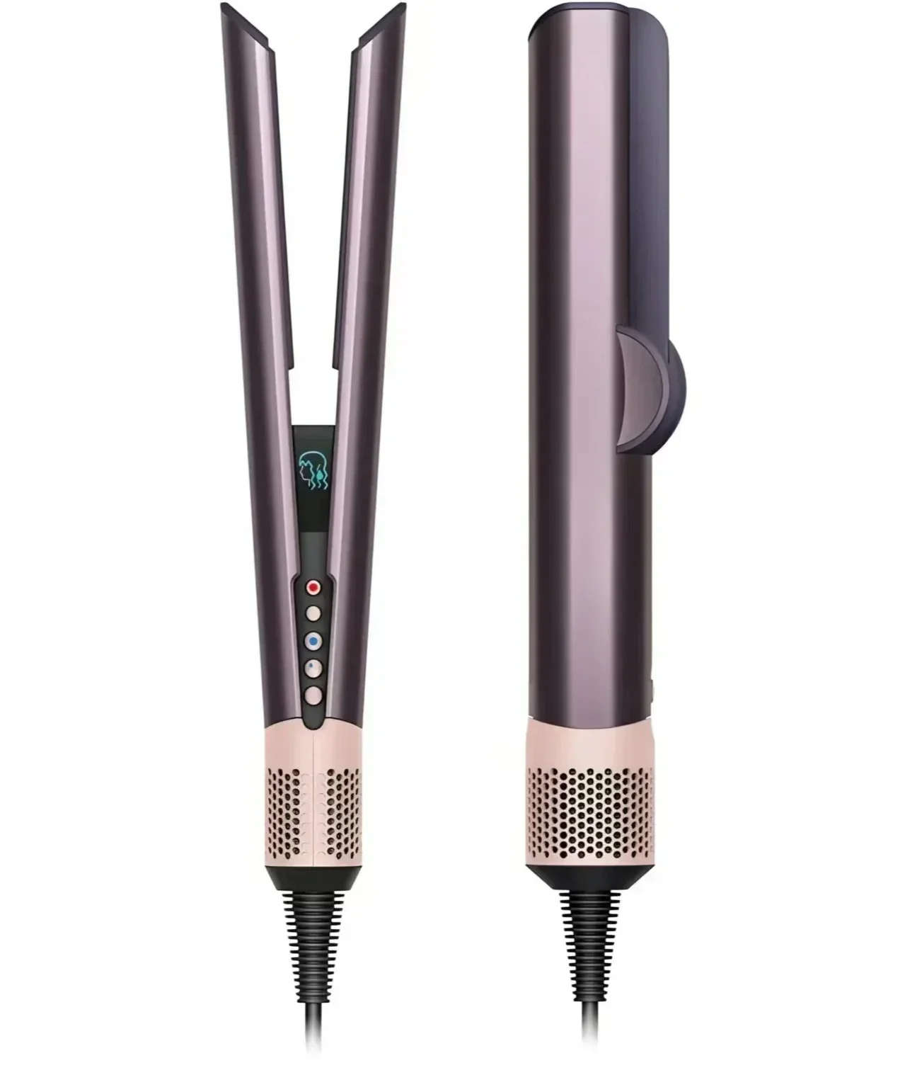2-IN-1 professionele stijltang en föhn Heat-Up haar stijltang, negatieve ionen ijzer langdurige styling tool