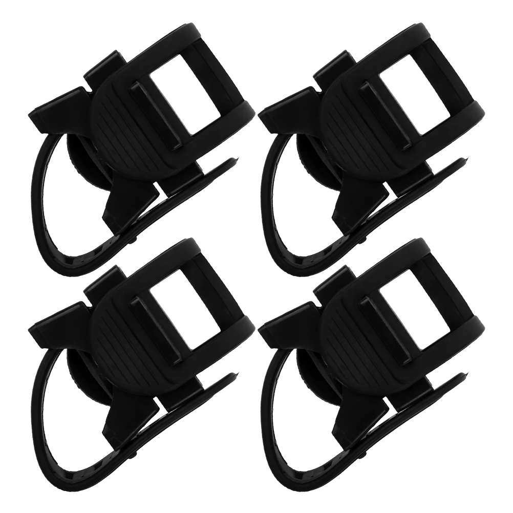 

4 Pcs Crutch Brace Stand Walker Wheelchair Walking Cane Holder Stick Flashlight Plastic for Holders Canes