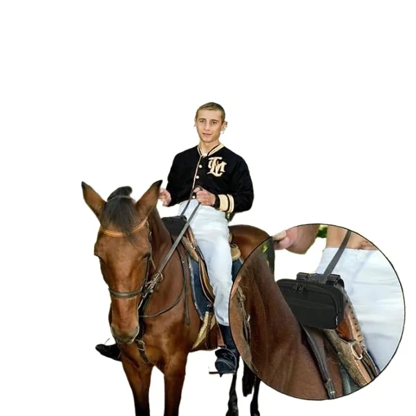 Pocket Travel Saddle Bag Saddle Bag for Horse Western and Endurance Saddles
