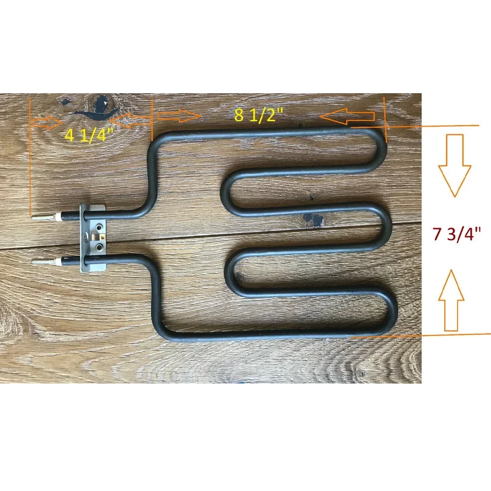 120V 1400W Heating Element For Baking Heating Element With Thermostat Analog Controller BBQ Grill Replacement Parts